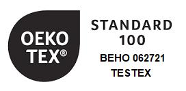 This item is OEKO-TEX®  Standard 100 certified