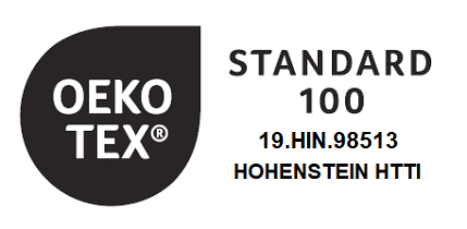 This item is OEKO-TEX®  Standard 100 certified