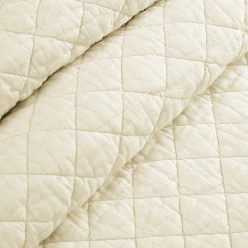 16T003073 AVA DIAMOND 3 PC IVORY QUILT FULL QUEEN 848742074503 ALT 3 cafebbc7 1539 464f 805f 4e2bbbf8de25