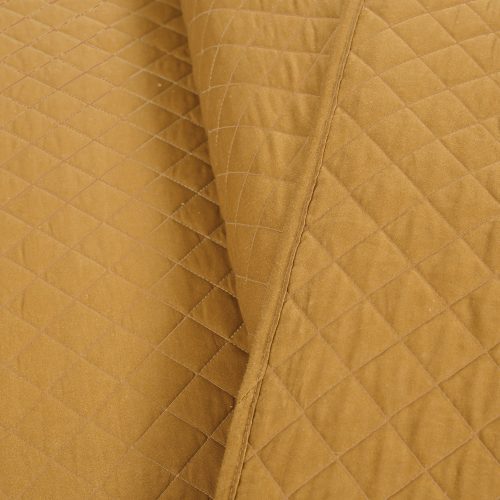 16T005432 AVA DIAMOND OVERSIZED COTTON 3 PC MUSTARD QUILT FULL QUEEN 848742097236 ALT 4 db7a350f ac27 4be3 a8f4 82b580f8baf9