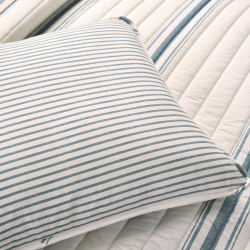 16T006285 FARMHOUSE STRIPE 3 PC BLUE QUILT FULL QUEEN 194938005463 ALT 5 43750fa7 88f8 46e4 a014 59a626216583