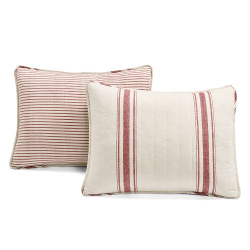 16T007657 FARMHOUSE STRIPE 3 PC RED QUILT FULL QUEEN 194938020312 ALT 6 2094c7dd d127 4934 a9ab 74f35d54e231