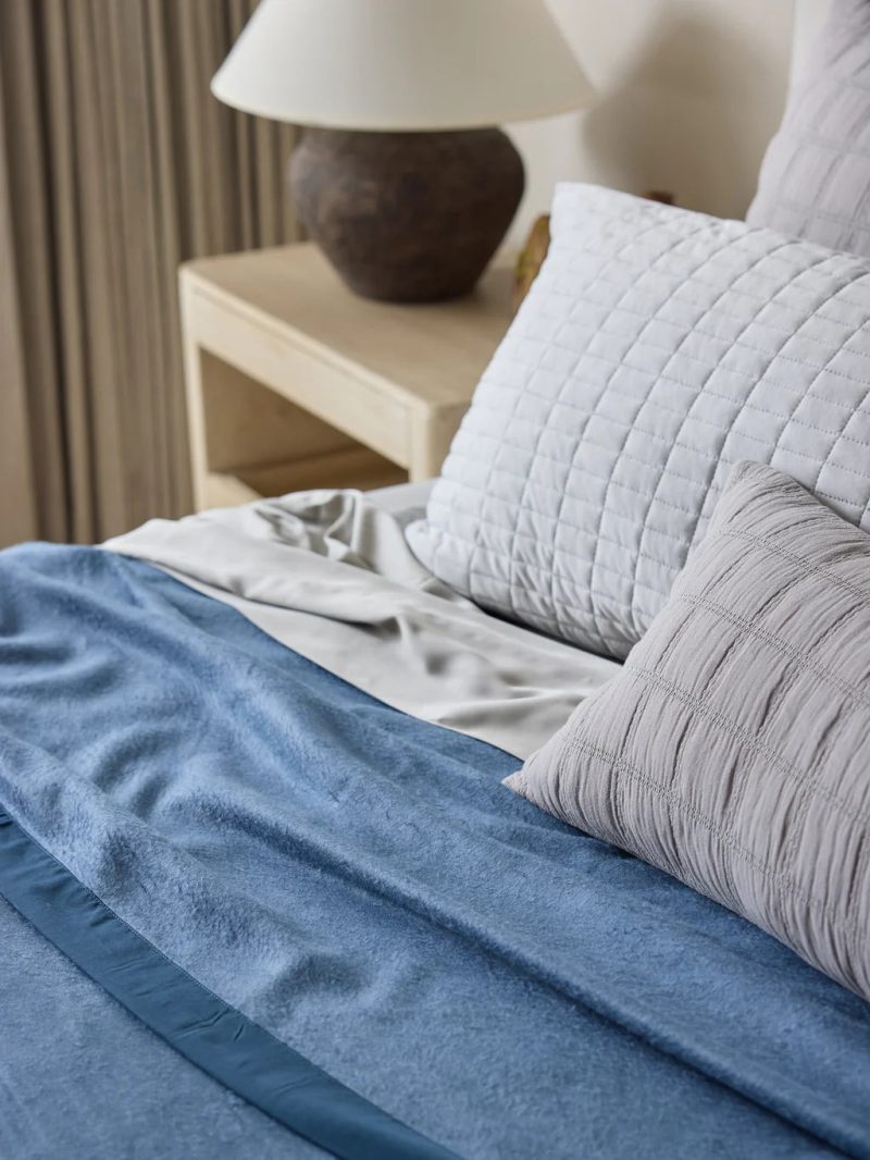 1 Pacificbluewithnavy Bambooblanket