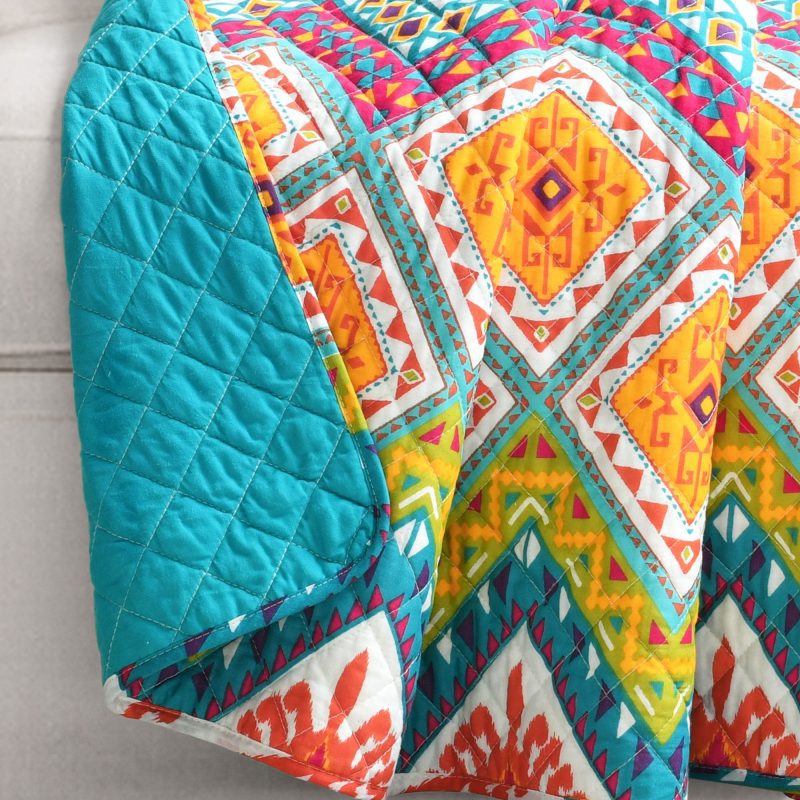 21T010234 BOHO CHEVRON TURQUOISE MULTI THROW 50X60 194938030120 ALT 1 3dcd392e 901a 497f bfc5 0c0033b6eb4f