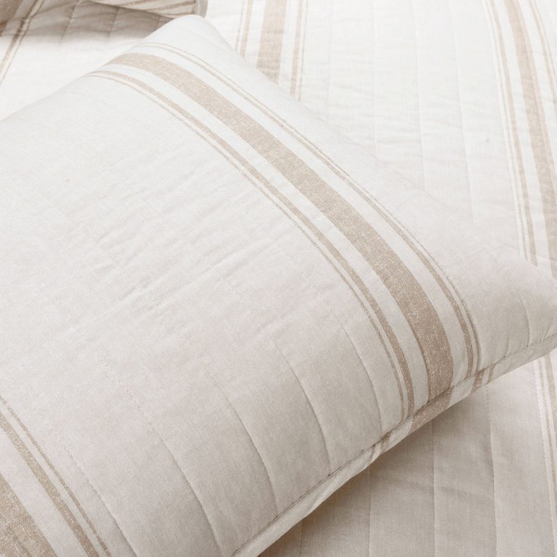 21T011008 FARMHOUSE STRIPE 3 PC NEUTRAL QUILT KING 194938037488 ALT 4 141fe30d 6338 4bb1 8ec1 81220d0e4182