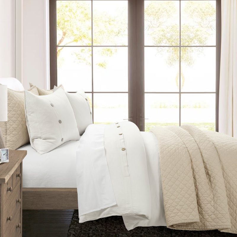 21T011209 BELGIAN FLAX 3 PC WHITE DUVET FULL QUEEN 194938039789 37f9175f eea6 46f2 886a bc456e2f2aa6