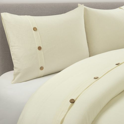 21T011211 BELGIAN FLAX 3 PC IVORY DUVET FULL QUEEN 194938039802 ALT 1 ded2f214 0fb4 4887 aab7 ca9e3e79c38a