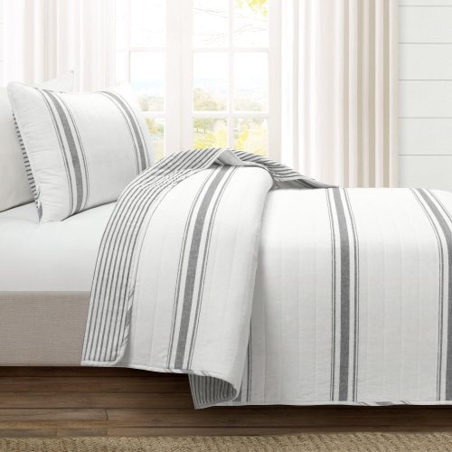 21T011938 FARMHOUSE STRIPE 2 PC DARK GRAY QUILT TWIN XL 194938045001 ALT 1 860eca21 4718 4f88 b56b c5e5ea72b9c9