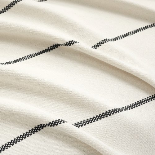 21T012127 FARMHOUSE BOHO STRIPE WOVEN TASSEL IVORY BLACK COVERLET FULL QUEEN 194938046831 ALT 2 0d47f804 27b6 43f7 8b45 967966d7fa9d