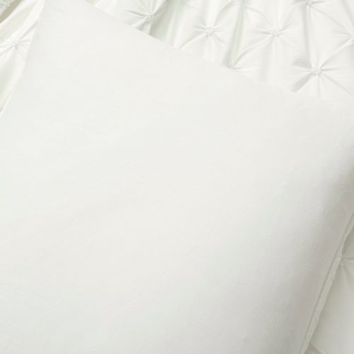 21T014321 RAVELLO PINTUCK 3 PC WHITE COMFORTER FULL QUEEN 194938062848 ALT 5 ac865e78 ea4e 433b 80dc 4968d4528044