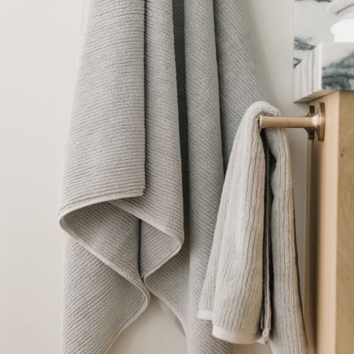 3 LightGrey RibbedTerryHandTowel 8562e770 ad46 4a35 9fc8 e956de1623b9