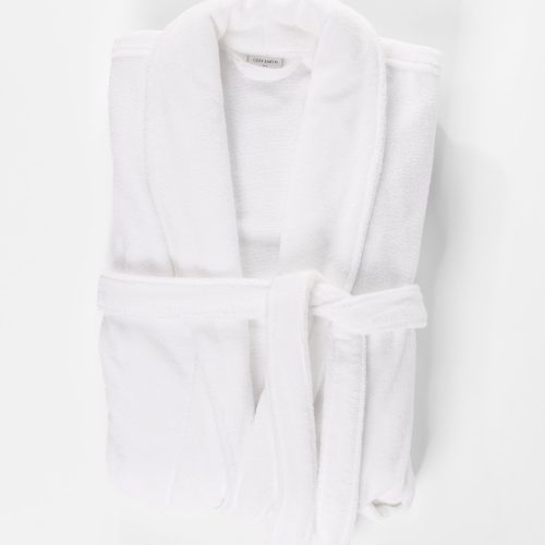 4 Luxebathrobe white