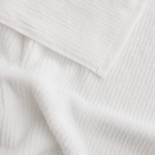 4 White RibbedTerryBathTowel 80d861f2 83f2 48df 9435 e36ad7b70d45