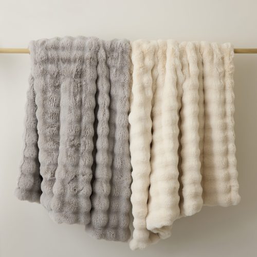 5 Lightgrey Lushfauxfurblanket