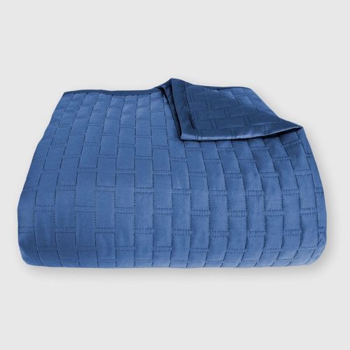 Bamboo Coverlet Indigo web