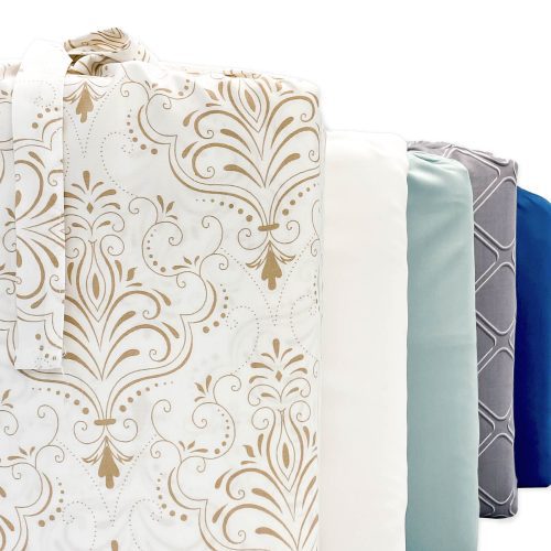 Bamboo Duvet Cover Champ Damask Stack 1