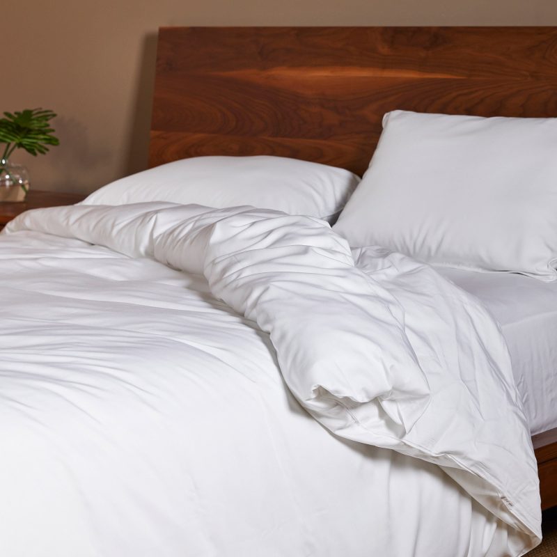 Bamboo Duvet Cover White 2