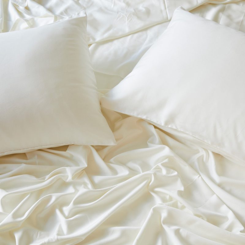 Bamboo Pillowcase Ivory 3