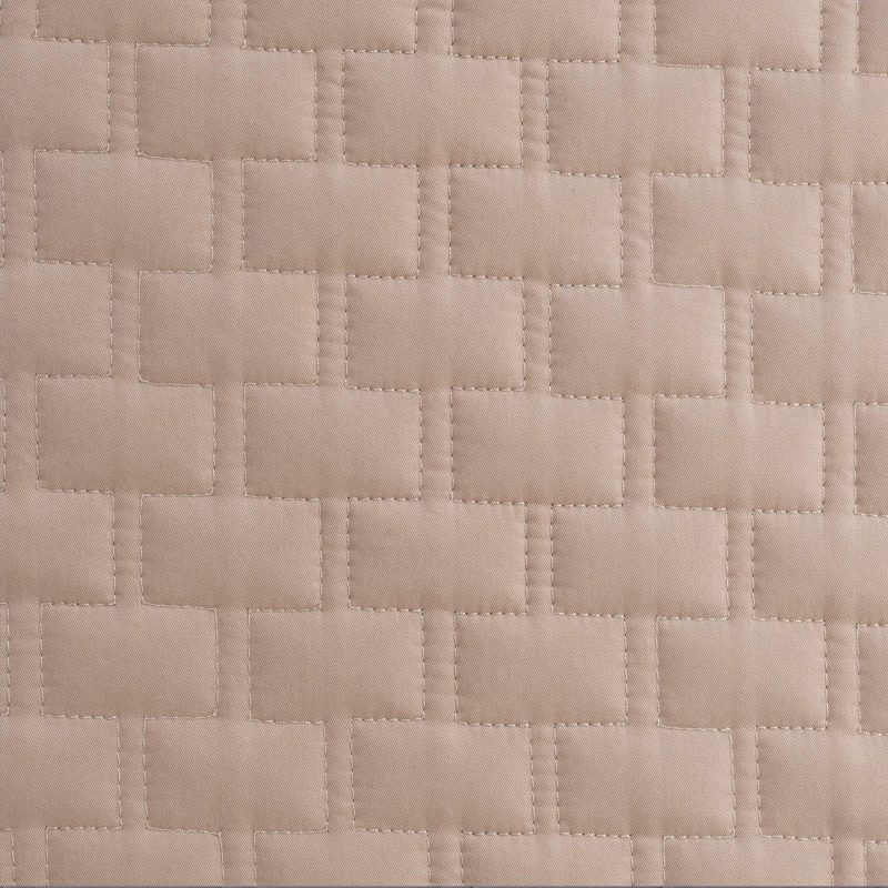 Bamboo Quilted Euro Sham Champagne Swatch