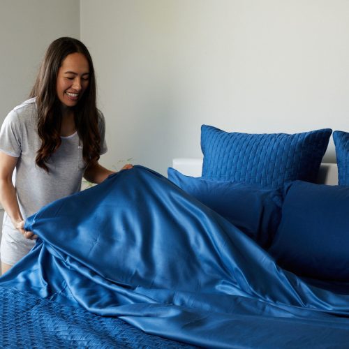 Bamboo Sheet Set Indigo 4