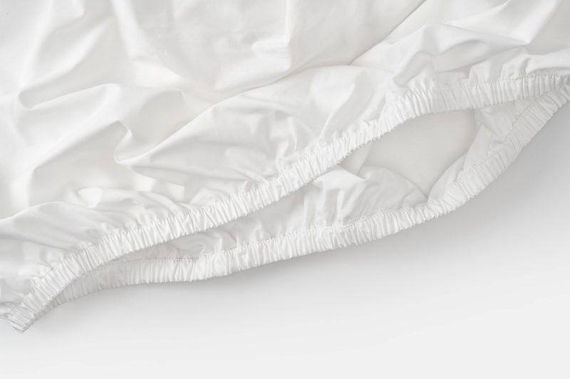 FittedSheet White Elastic 2 1