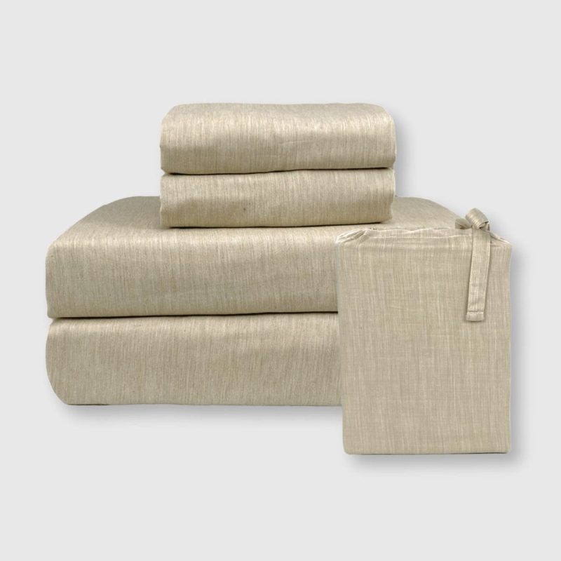 Melange Sheetset Set Sand 1