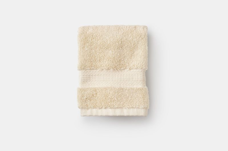 WashCloth Beige Overhead11 22