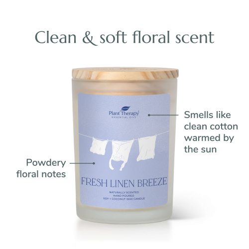 fresh linen breeze candle Scent