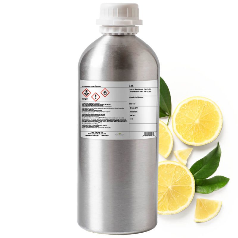 lemon essential oil 1kg front