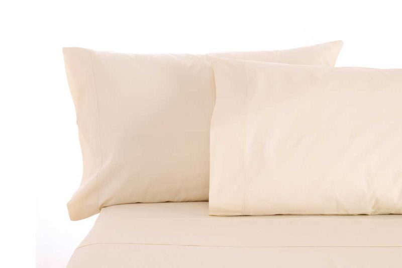 organic cotton percale sheet set 001