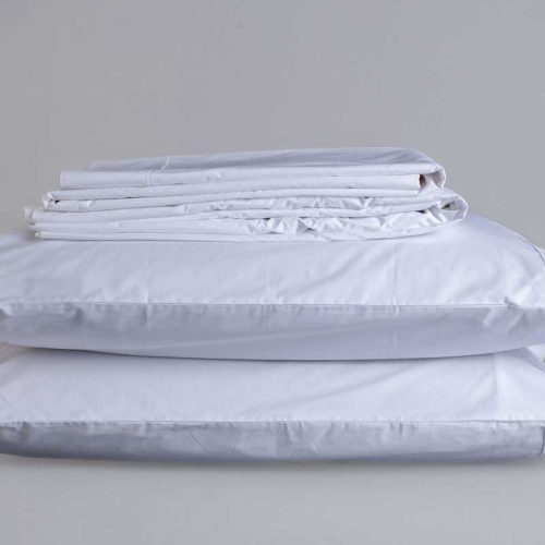 organic percale sheets white 002 1