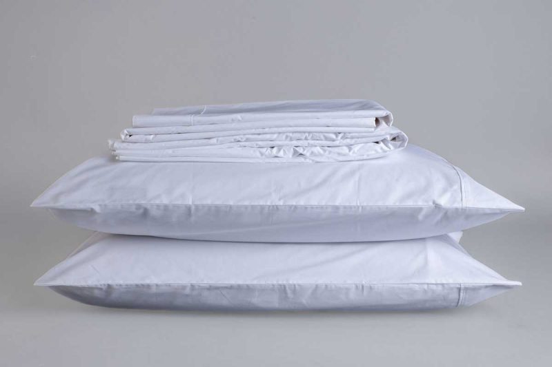 organic percale sheets white 002 1