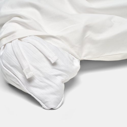 white duvet product page