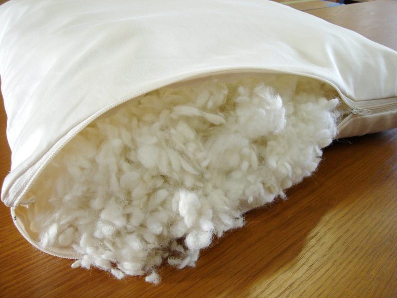 woolly down pillow stuffing